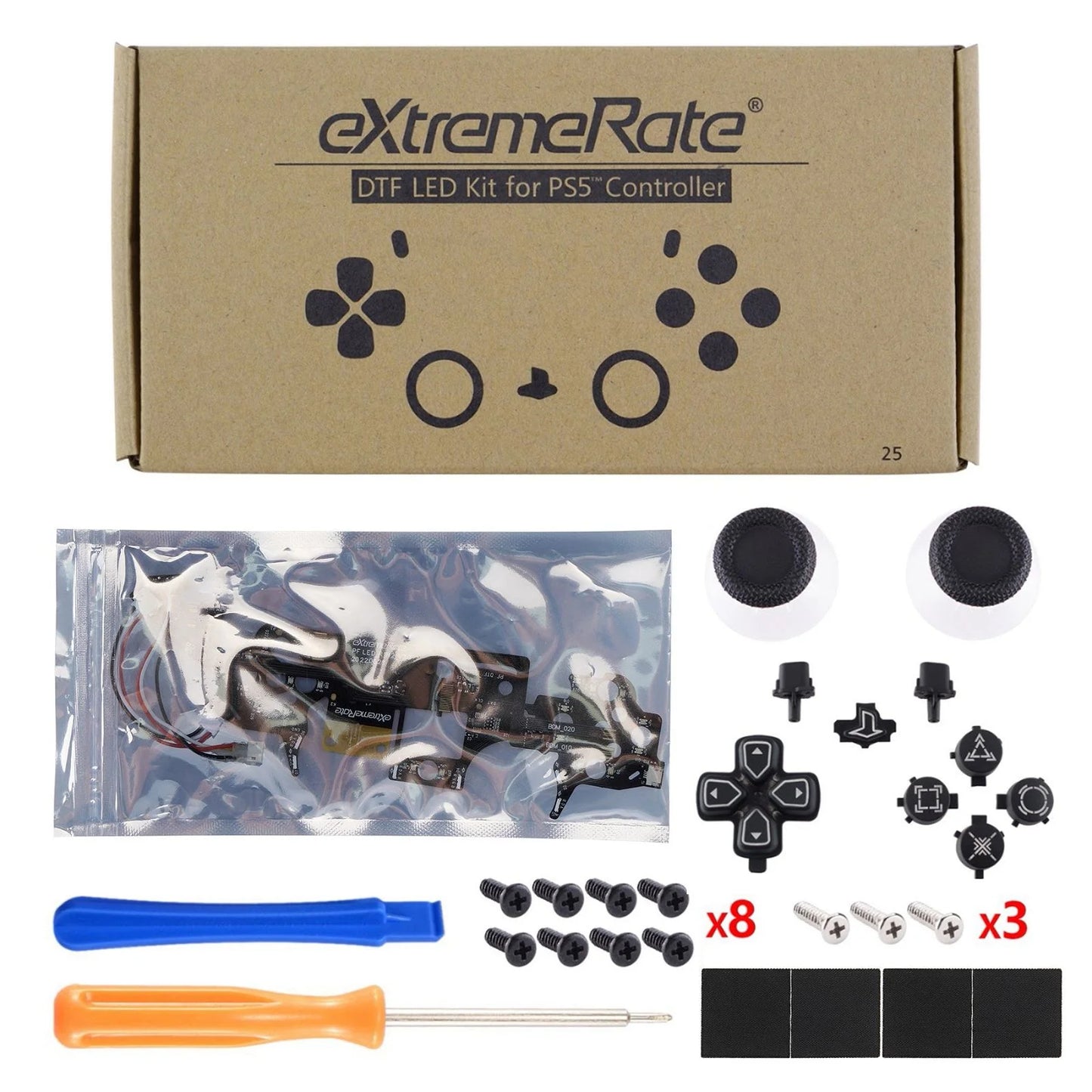 Multi-colors_ILLuminated_D-pad_Thumbsticks_Share_Option_Home_Face_Buttons_Matte_UV_Black_Classical_Symbols_Buttons_7_Colors_9_Modes_Touch_Control_DTF_LED_Kit_Compatible_With_PS5_Cont_cfd74783-7a85-4175-bd8e-ec8
