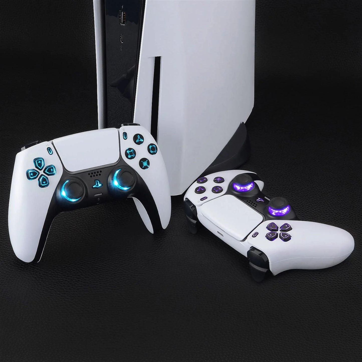 Multi-colors_ILLuminated_D-pad_Thumbsticks_Share_Option_Home_Face_Buttons_Matte_UV_Black_Classical_Symbols_Buttons_7_Colors_9_Modes_Touch_Control_DTF_LED_Kit_Compatible_With_PS5_Cont_40e0ab67-e1bd-4f84-95f9-780