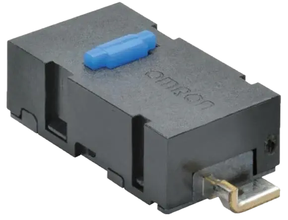 OMRON D2LS Mikroschalter für Gaming Mäuse (D2LS-21 Blue) - SMD Ersatz-Schalter abxone