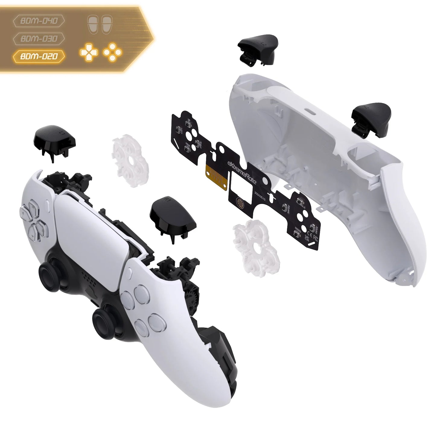 eXtremeRate_Face_Clicky_Kit_for_PS5_Controller_BDM-010_020_Custom_Hard_Silicone_Tactile_Switch_Dpad_Action_Buttons_for_PS5_Controller-5