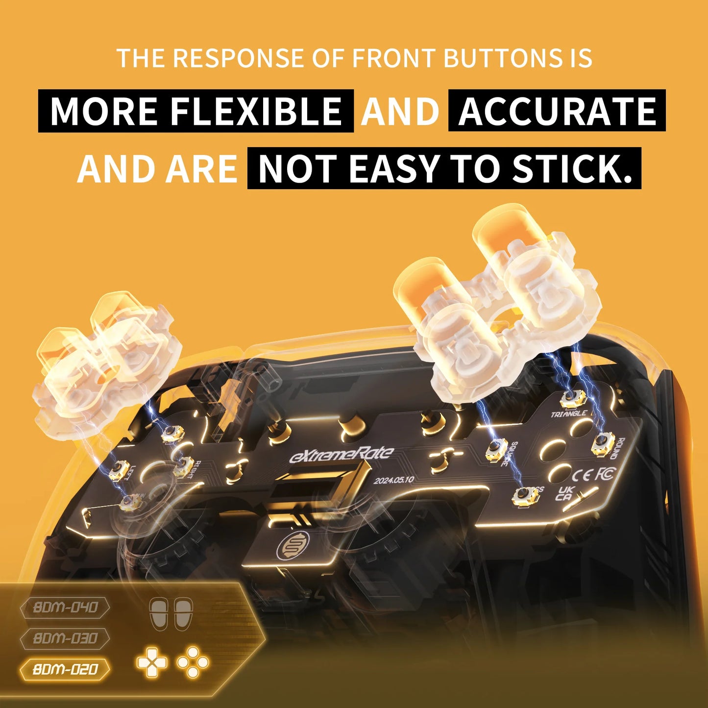 eXtremeRate_Face_Clicky_Kit_for_PS5_Controller_BDM-010_020_Custom_Hard_Silicone_Tactile_Switch_Dpad_Action_Buttons_for_PS5_Controller-7