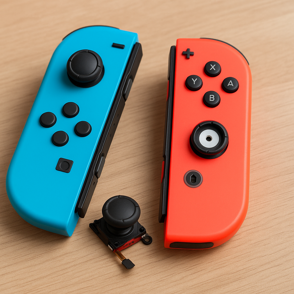 Joy-Con Stickdrift Reparatur – Nintendo Switch Controller instandsetzen