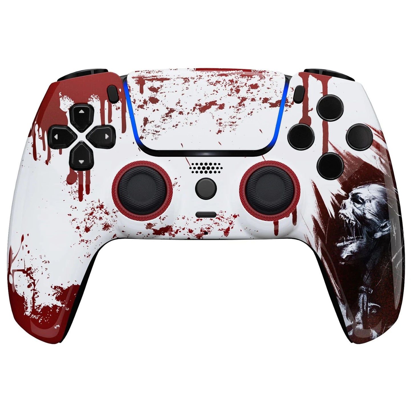 Luna_Redesigned_Glossy_Blood_Zombie_Front_Shell_With_Touchpad_Compatible_With_PS5_Controller_BDM-010_BDM-020_BDM-030_BDM-040_-_GHPFT002WS_-_Extremerate_Wholesale-903175