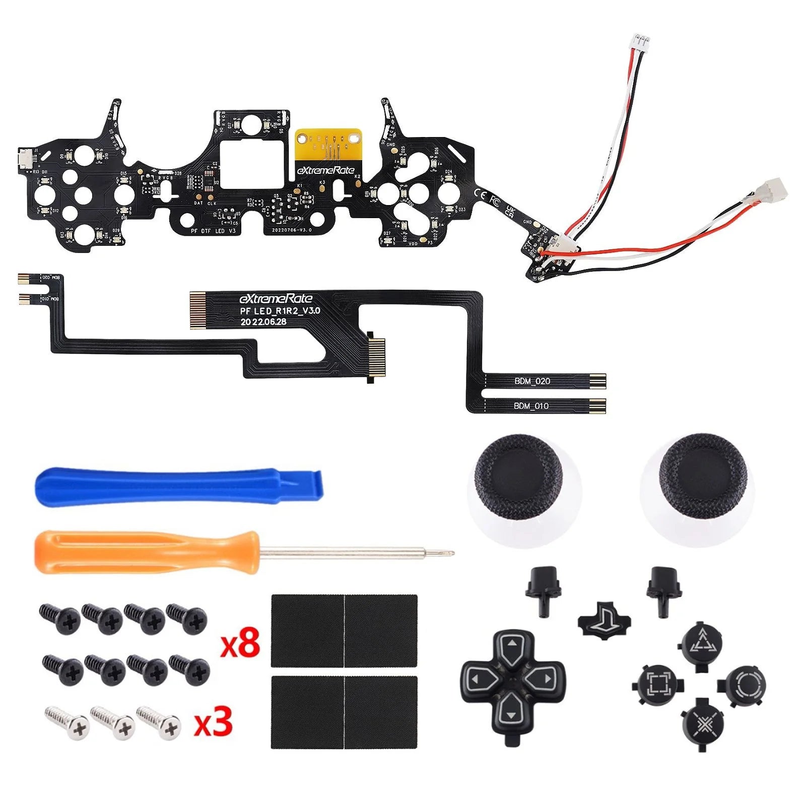 Multi-colors_ILLuminated_D-pad_Thumbsticks_Share_Option_Home_Face_Buttons_Matte_UV_Black_Classical_Symbols_Buttons_7_Colors_9_Modes_Touch_Control_DTF_LED_Kit_Compatible_With_PS5_Cont_2b6404a9-14fb-4898-8974-16c