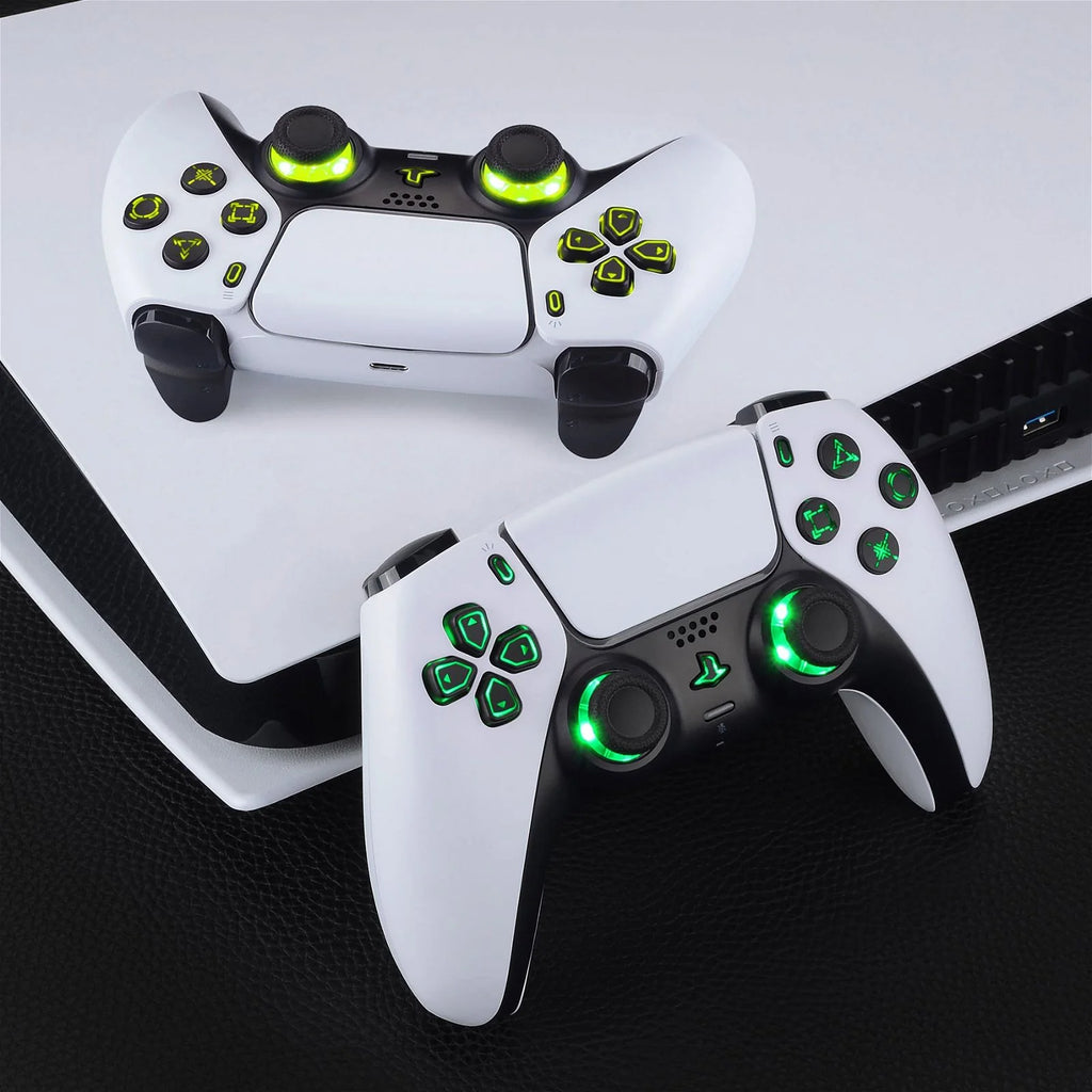 Multi-colors_ILLuminated_D-pad_Thumbsticks_Share_Option_Home_Face_Buttons_Matte_UV_Black_Classical_Symbols_Buttons_7_Colors_9_Modes_Touch_Control_DTF_LED_Kit_Compatible_With_PS5_Cont_f5f22877-fe86-4db0-8a84-961