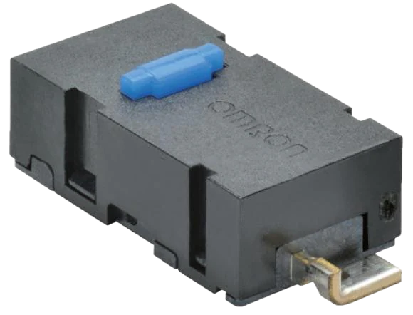 OMRON D2LS Mikroschalter für Gaming Mäuse (D2LS-21 Blue) - SMD Ersatz-Schalter
