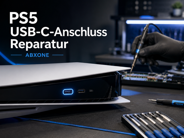 PS5 USB-C-Anschluss Reparatur bei ABXONE