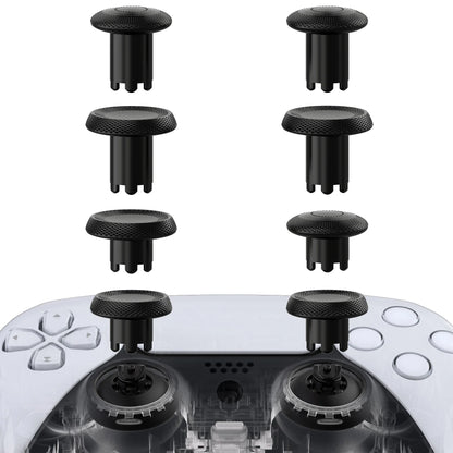 eXtremeRate White ThumbsGear V3 – 8-in-1 Austauschbare Ergonomische Thumbsticks für PS5 & PS4 Controller