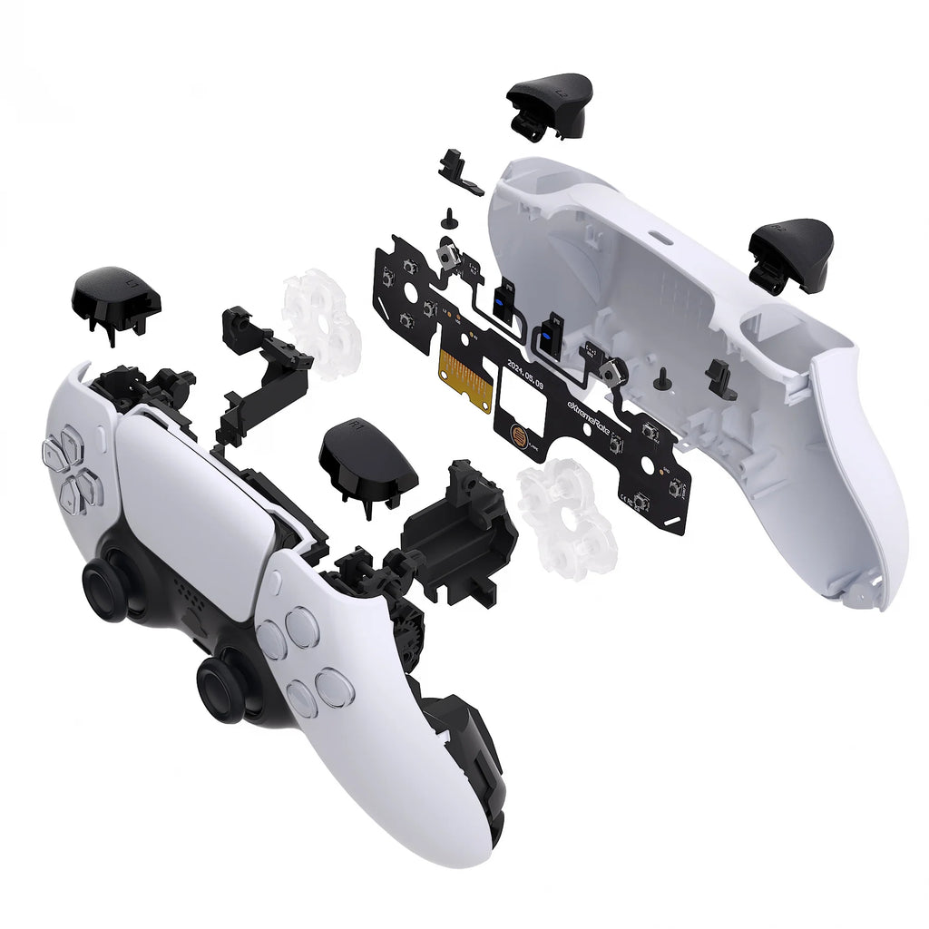 eXtremeRateWholeSet-LightVersionMicroSwitchClickyHairTriggerKit_TactileFaceClickyKitforPS5ControllerBDM-040-11