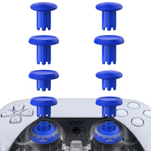 eXtremeRate White ThumbsGear V3 – 8-in-1 Austauschbare Ergonomische Thumbsticks für PS5 & PS4 Controller