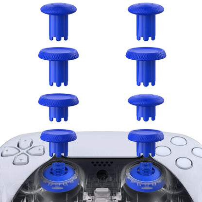 eXtremeRate White ThumbsGear V3 – 8-in-1 Austauschbare Ergonomische Thumbsticks für PS5 & PS4 Controller