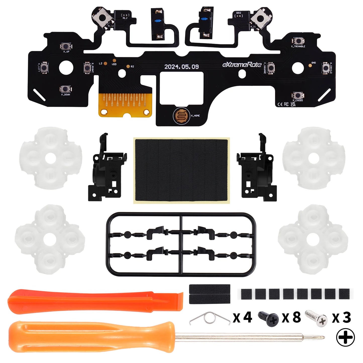 eXtremeRate_Whole_Set_-_Light_Version_Clicky_Kit_for_PS5_Controller_BDM-030-2