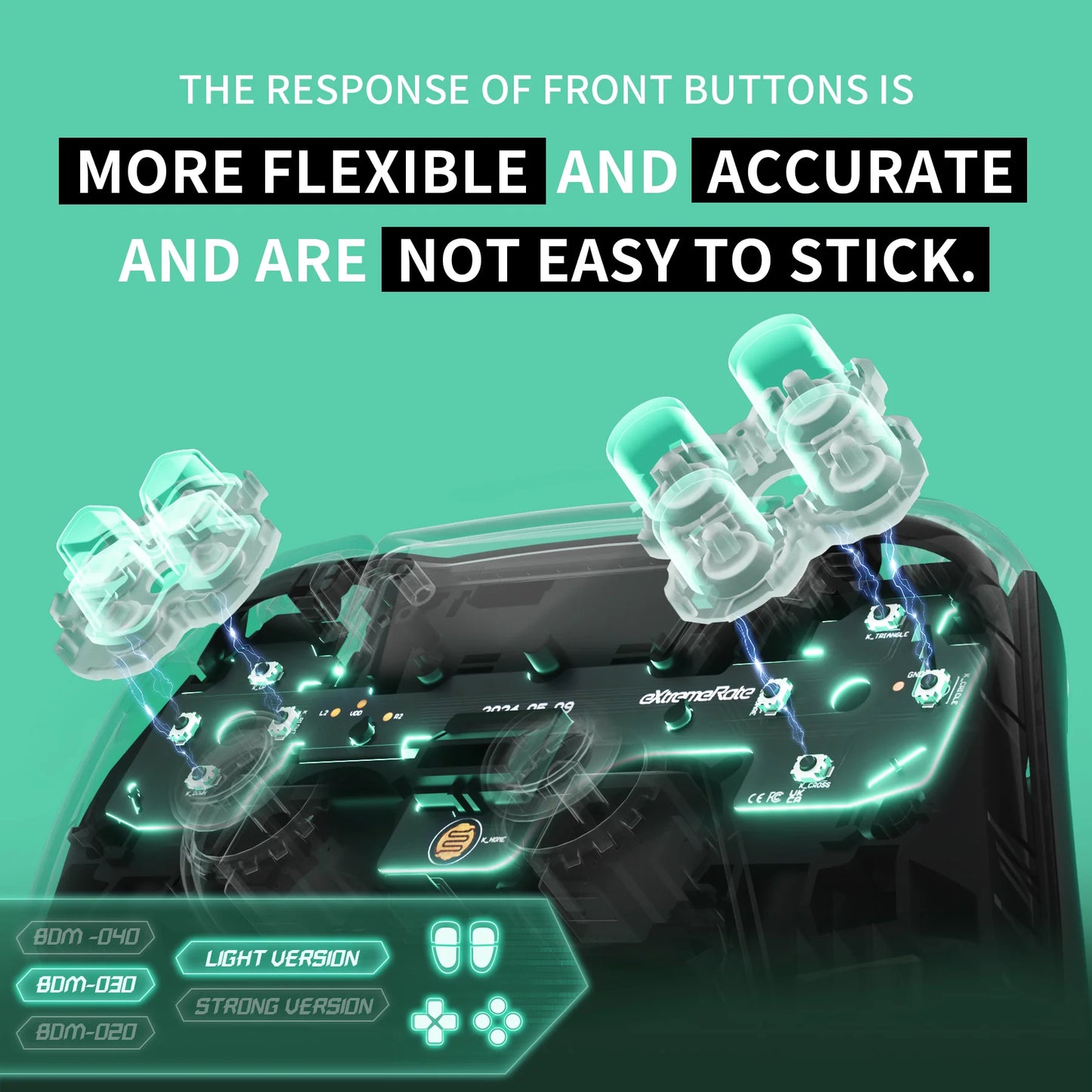 eXtremeRate_Whole_Set_-_Light_Version_Clicky_Kit_for_PS5_Controller_BDM-030-9